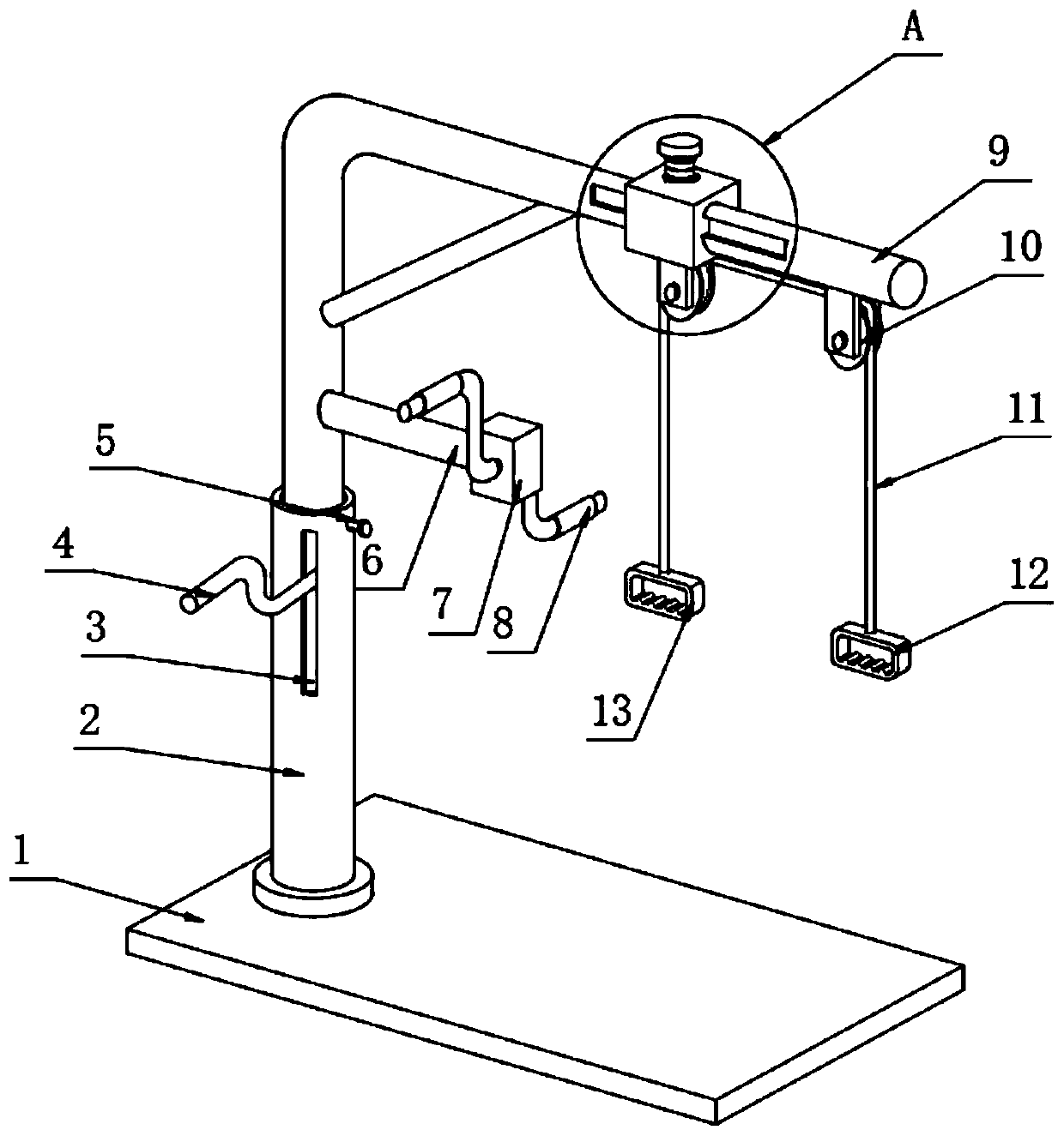 Upper limb rehabilitation training device based on occupational therapy