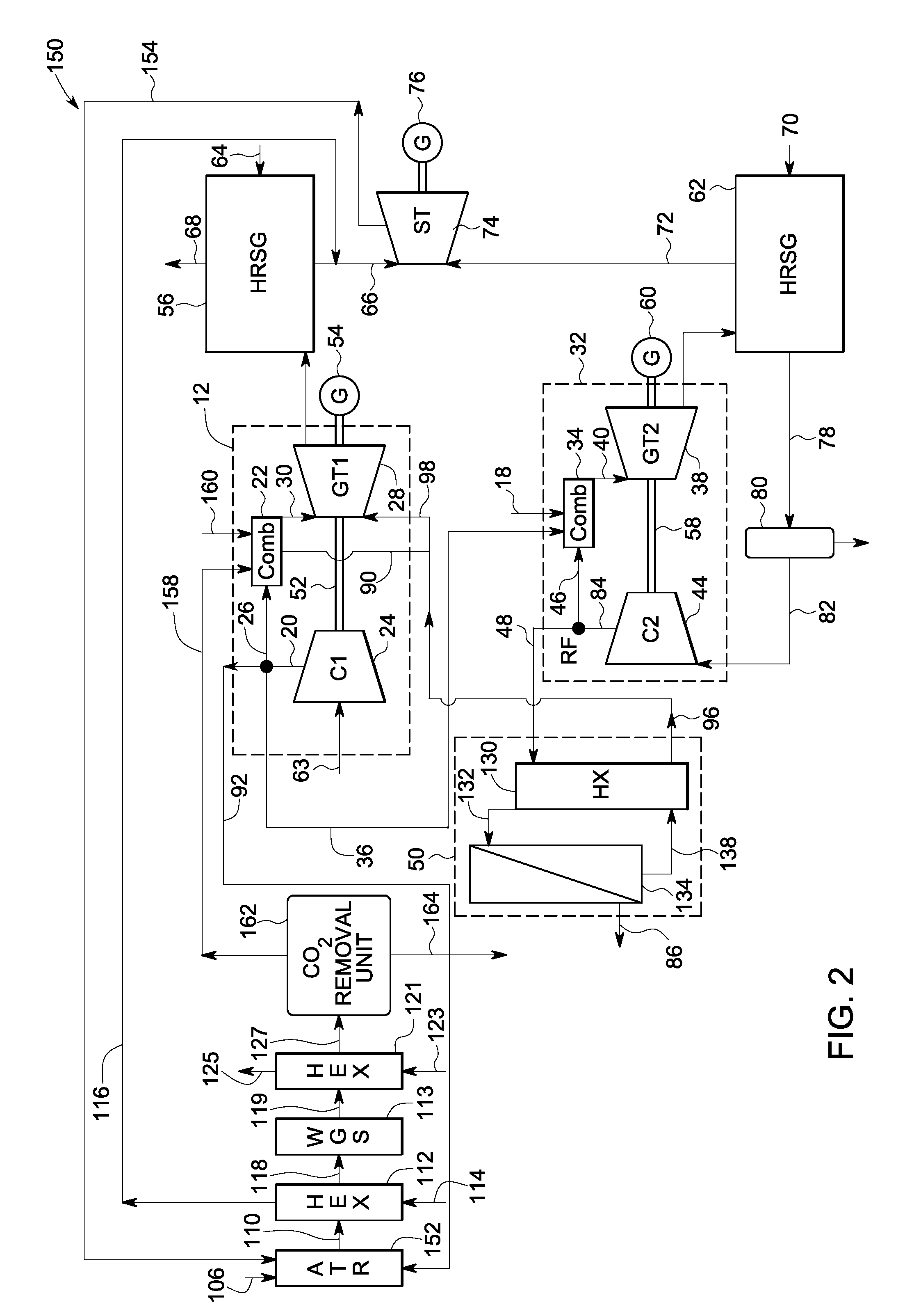 Systems and methods for power generation and hydrogen production with carbon dioxide isolation