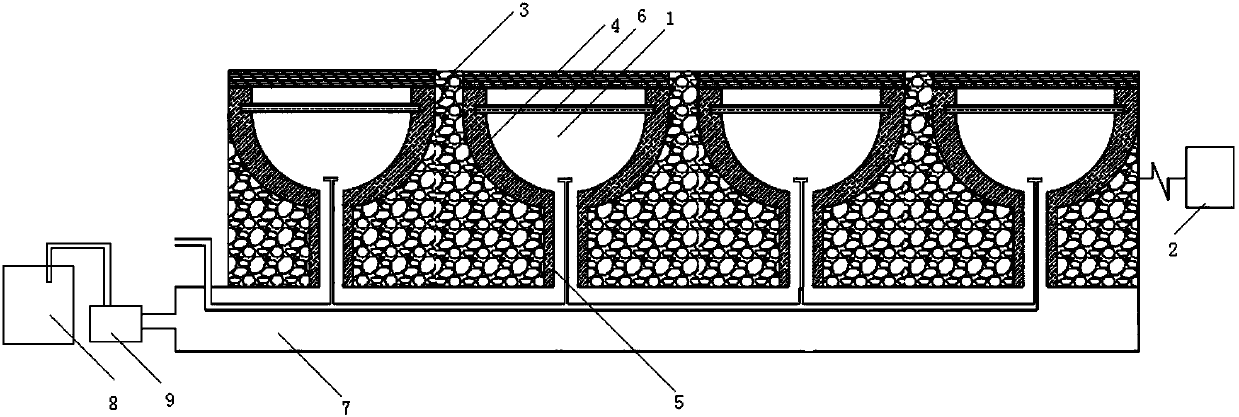 Early warning device and early warning method for pavement rainwater drainage