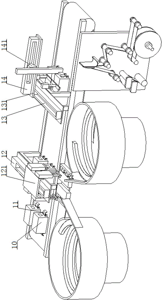 Storage box automatic assembly system