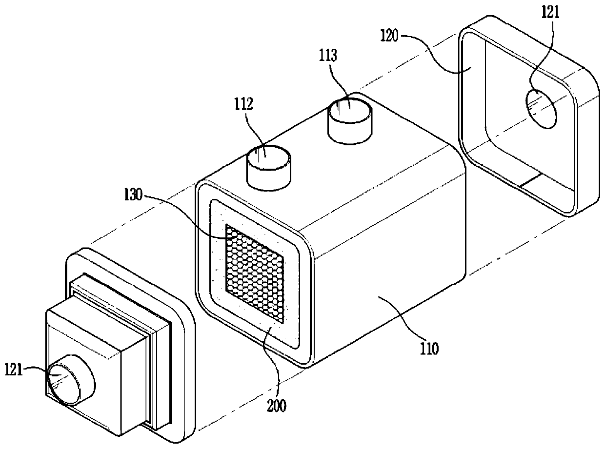 Membrane humidifier for fuel cell