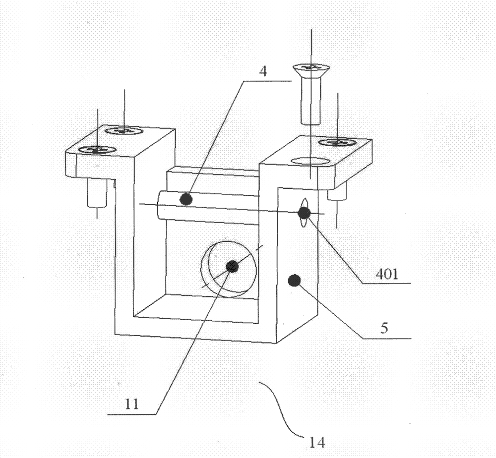 Locking connecting device, LED (Light Emitting Diode) screen box and LED display screen