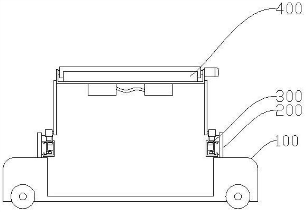 Self-cleaning logistics vehicle