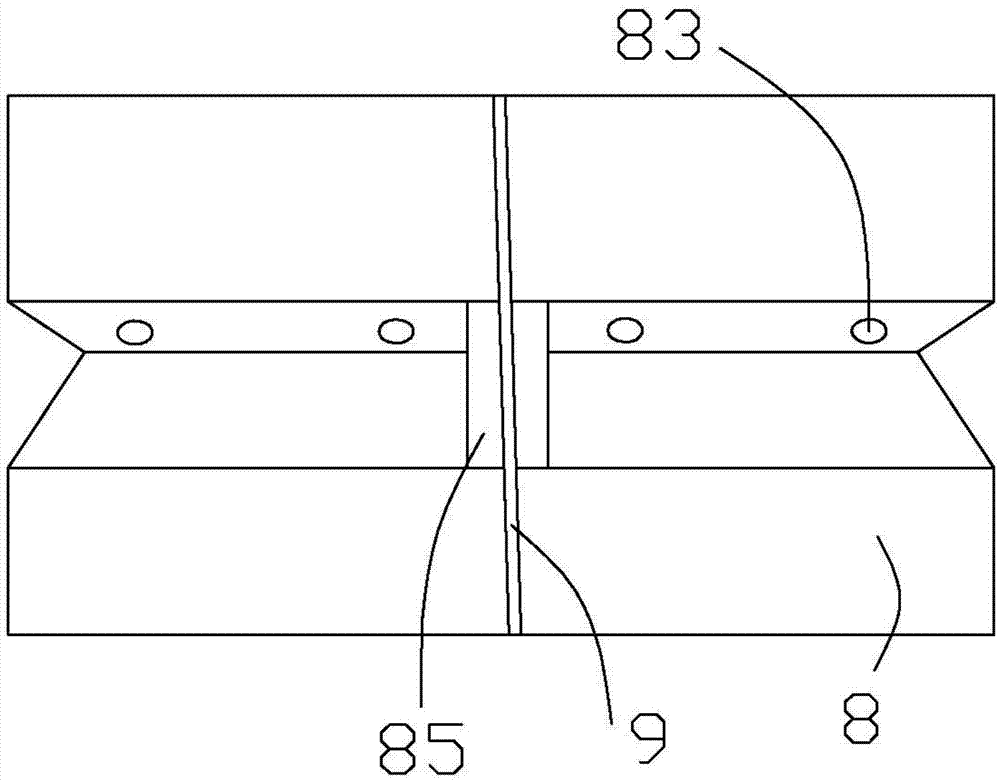 Threading-free wire guide nozzle