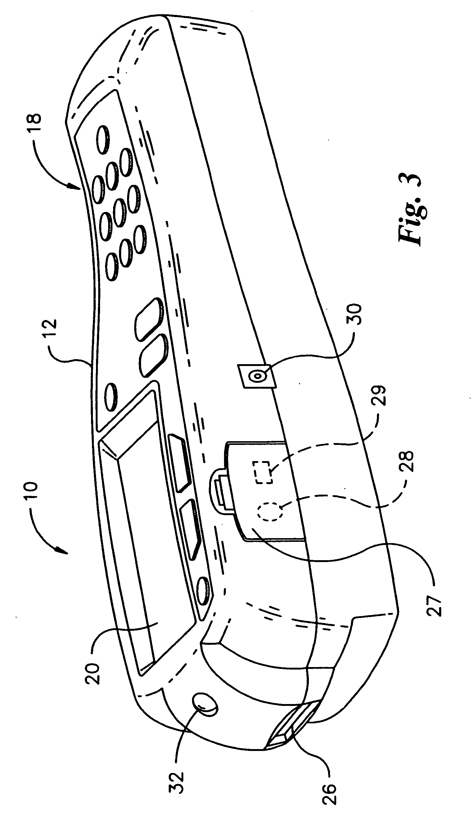 Test cell for use with medical diagnostic instrument