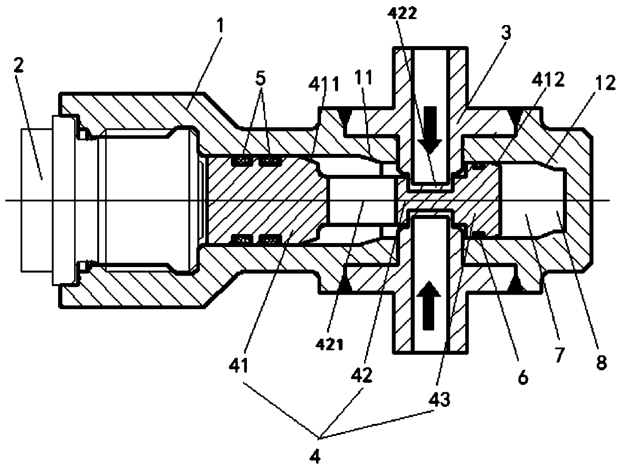 High-pressure unloading type gunpowder gas-actuated valve