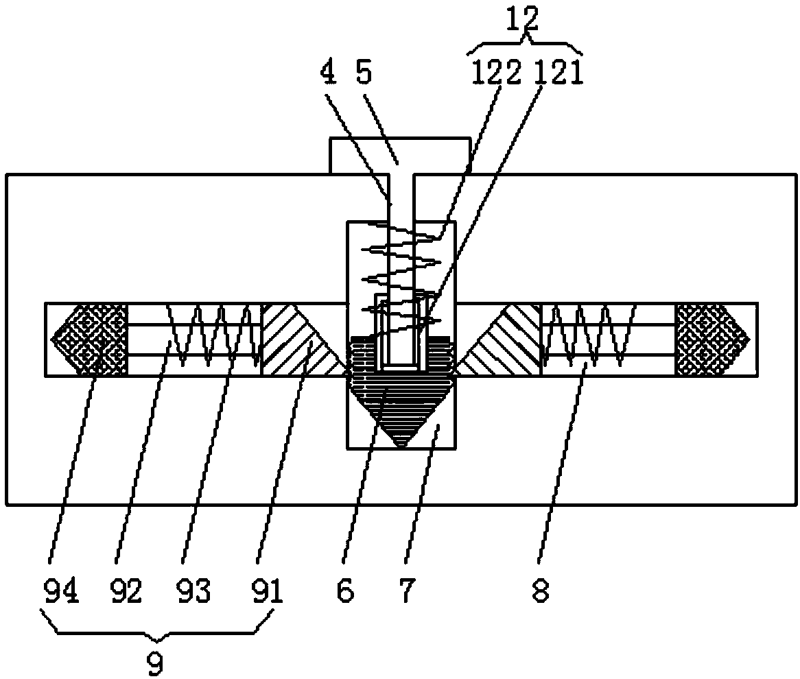 Single-sided pipe clamp