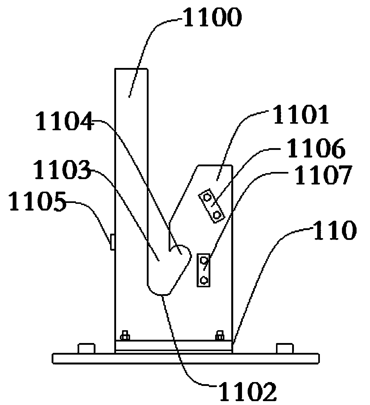 A jig for anode baking and method thereof