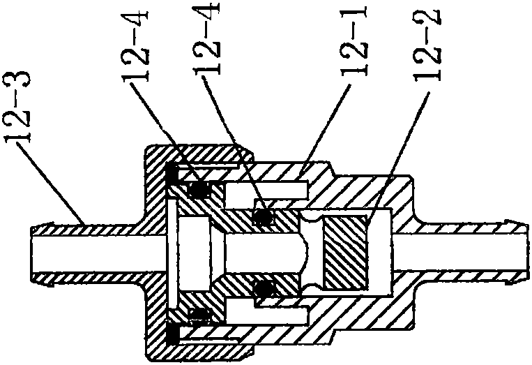 Central water heater with pressure adjusting function and heating function of nonmetal shell electric heating pipe