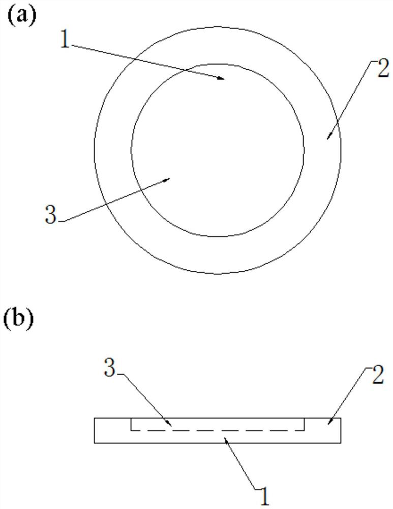 Wax-free polishing method for ultrathin semiconductor wafer