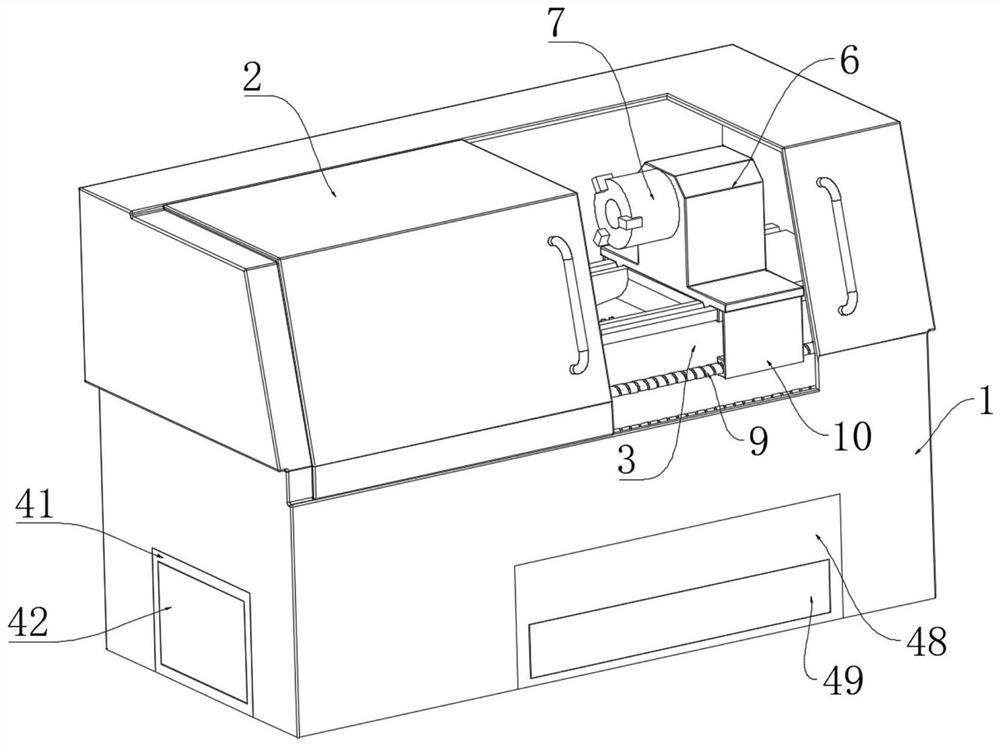 Multi-station numerical control machining tool