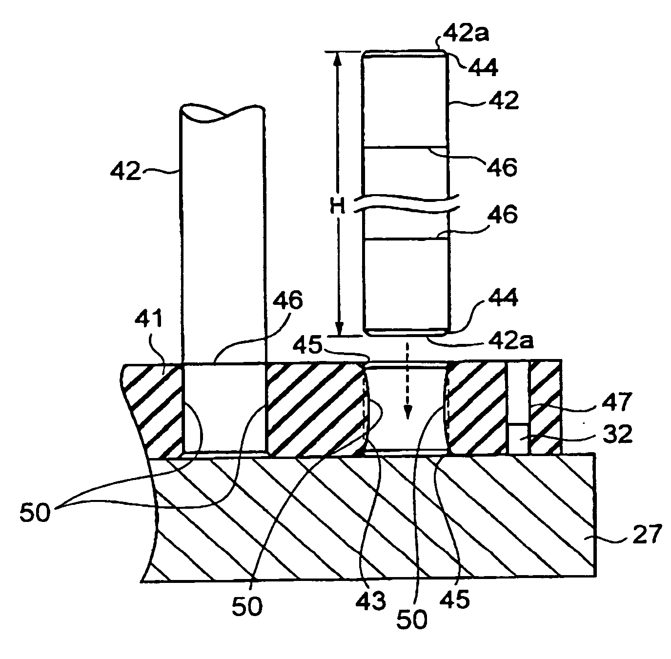 Board Supporting mechanism, board supporting method, and component mounting apparatus and component mounting method using the same mechanism and method