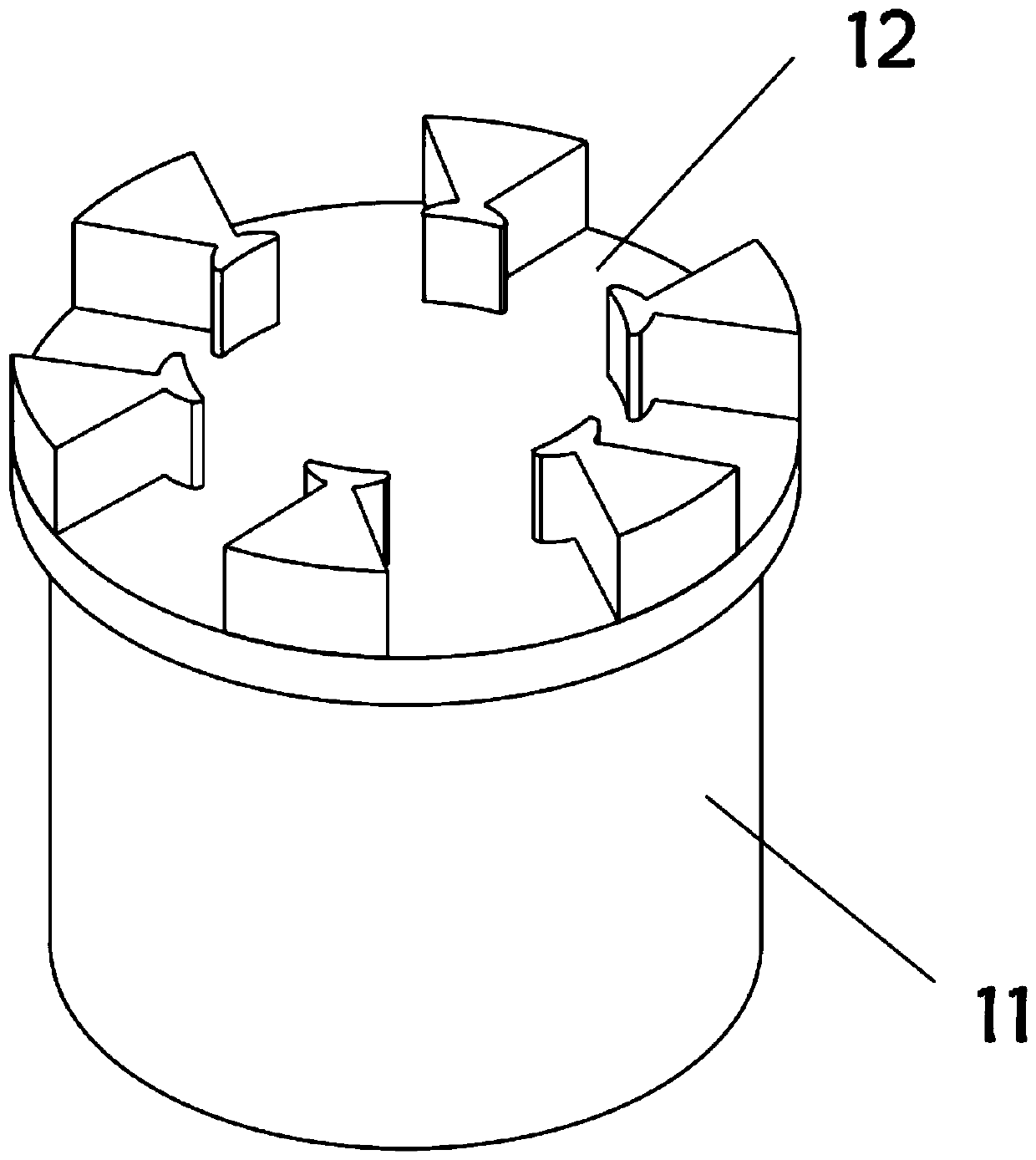 Loading and unloading integrated cigarette bar two-dimensional code detection device