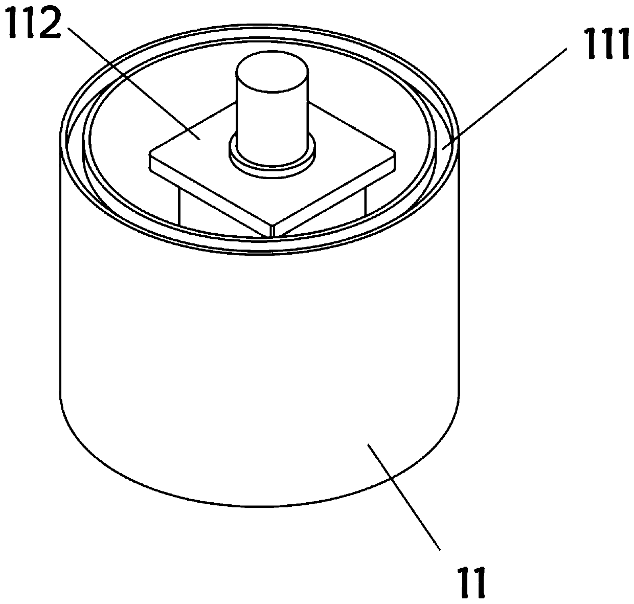 Loading and unloading integrated cigarette bar two-dimensional code detection device