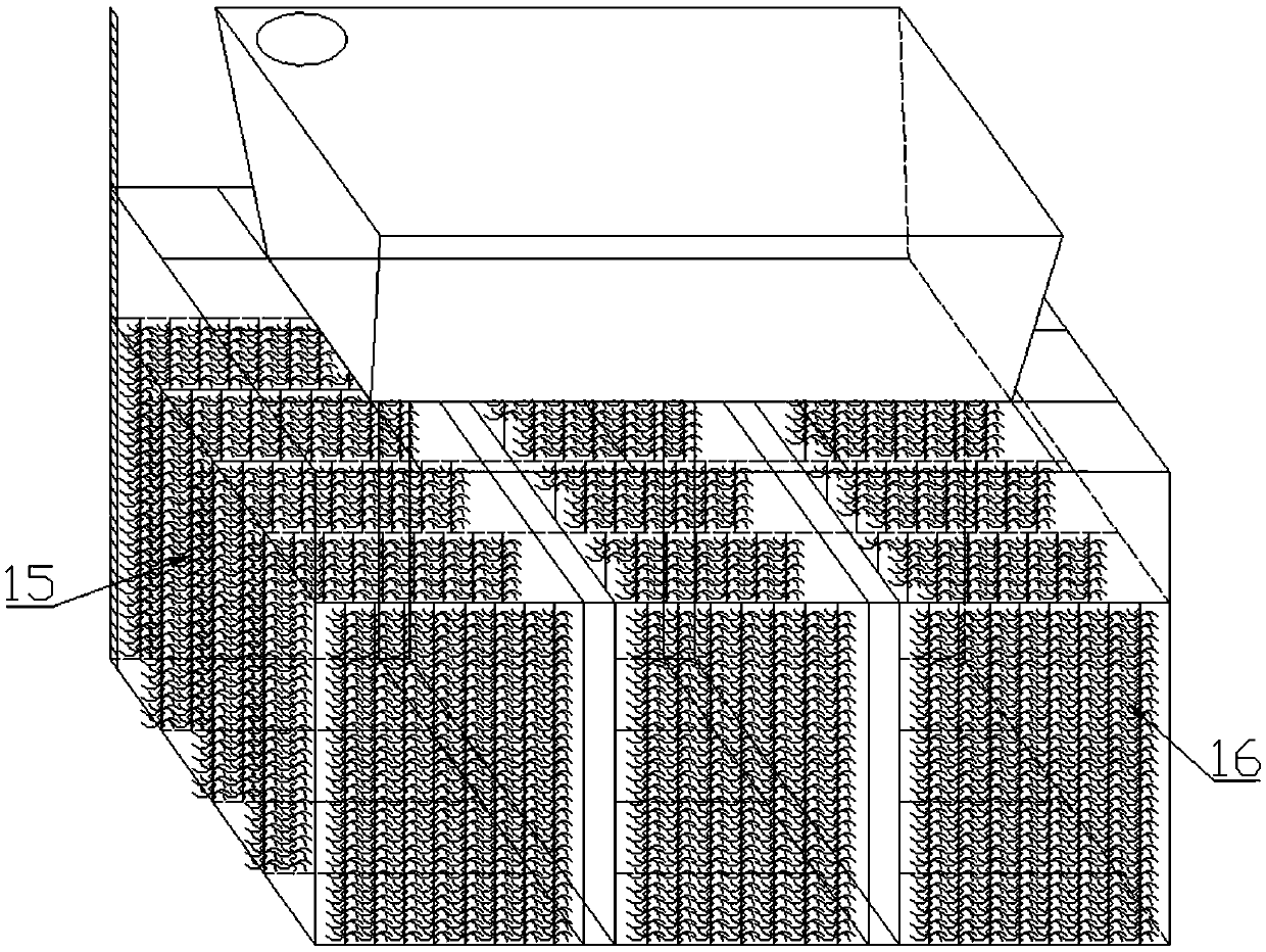 Floating modular biochemistry stuffing frame