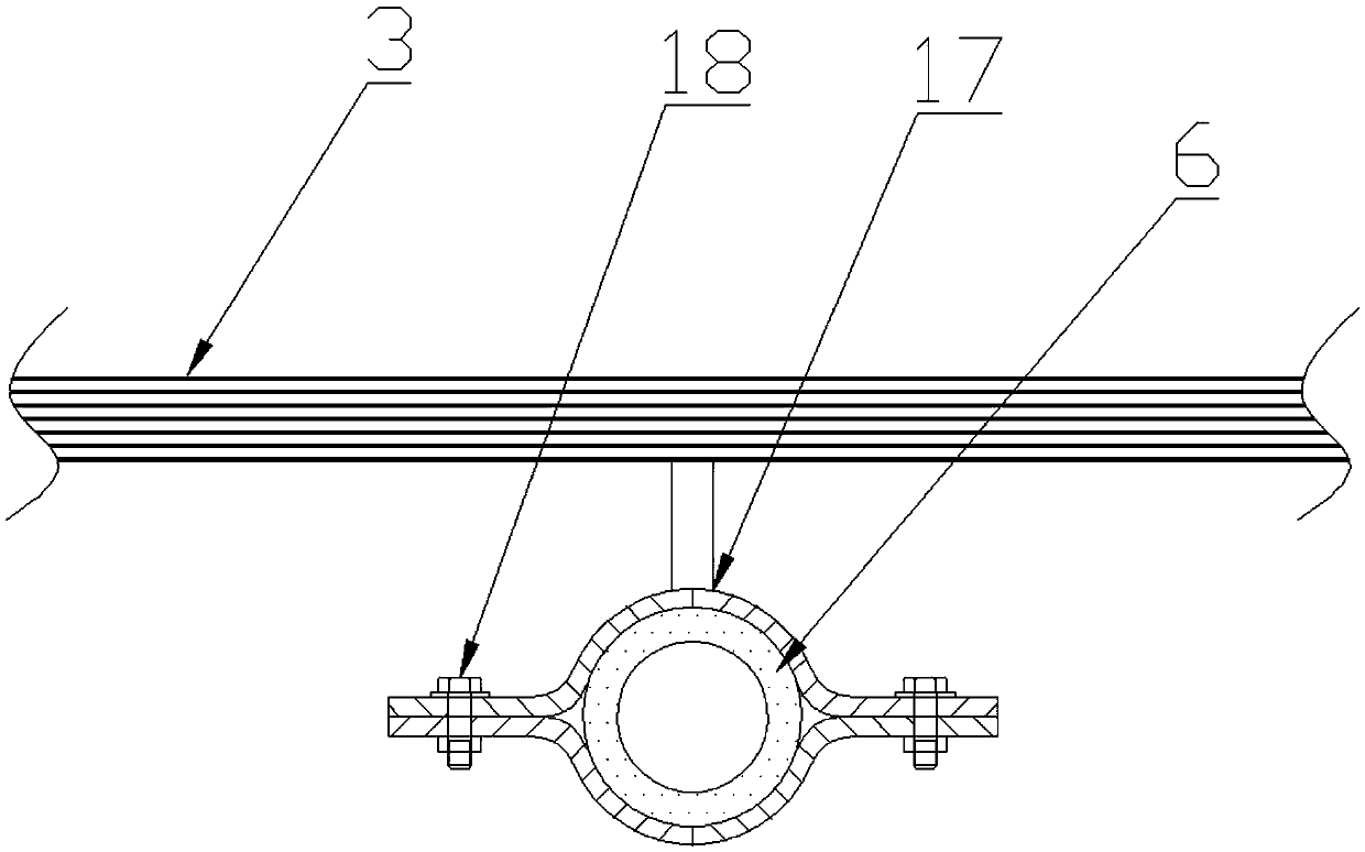 Floating modular biochemistry stuffing frame