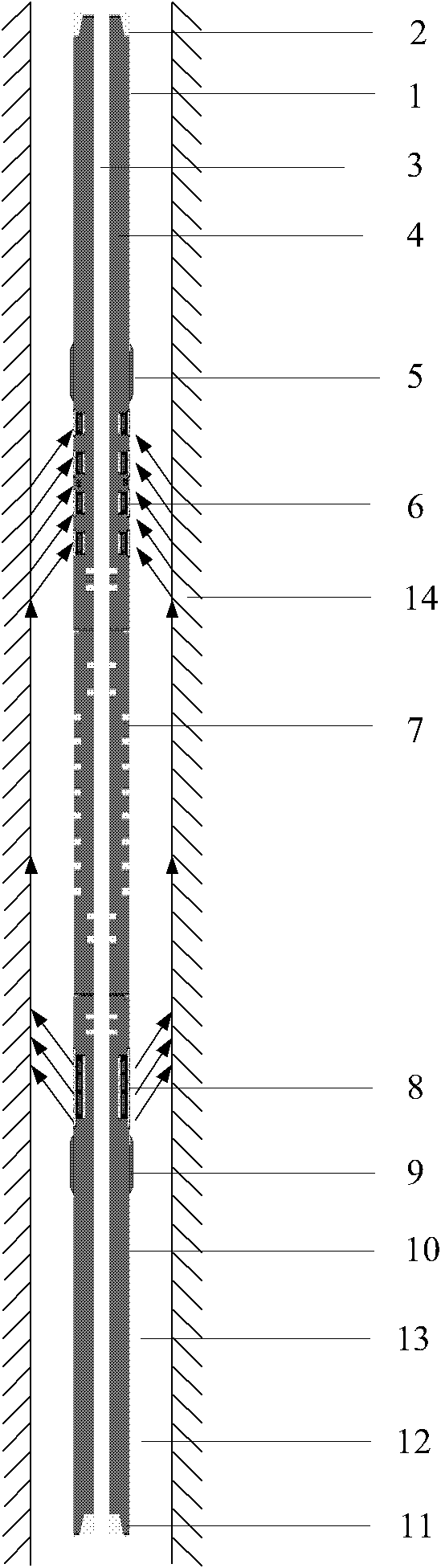 Soundwave-while-drilling well logging device