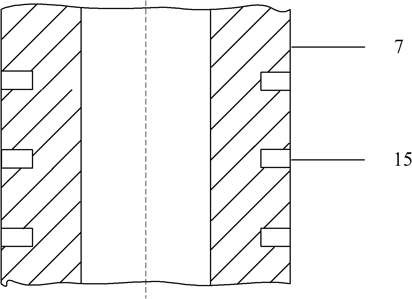 Soundwave-while-drilling well logging device