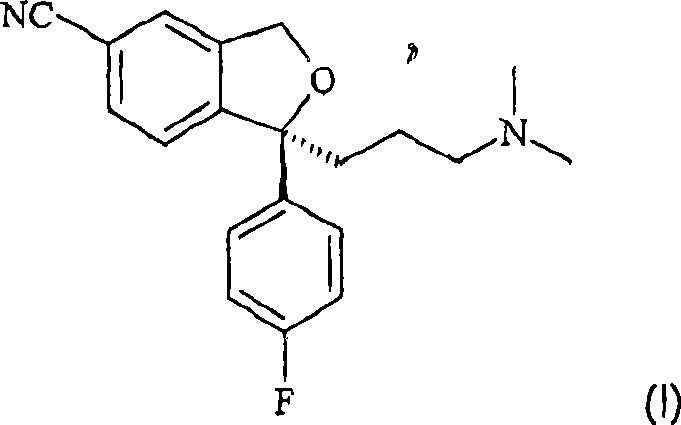 Crystalline base of escitalopram and orodispersible tablets comprising escitalopram base