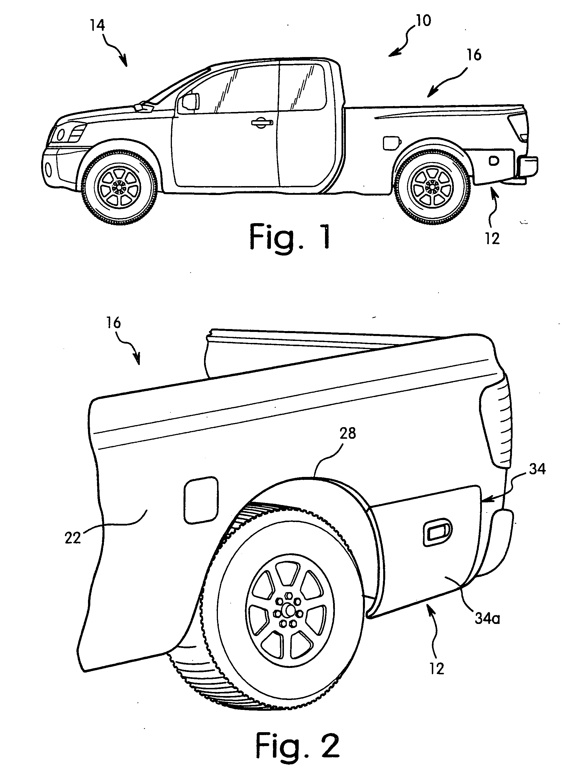 Vehicle side panel storage box assembly