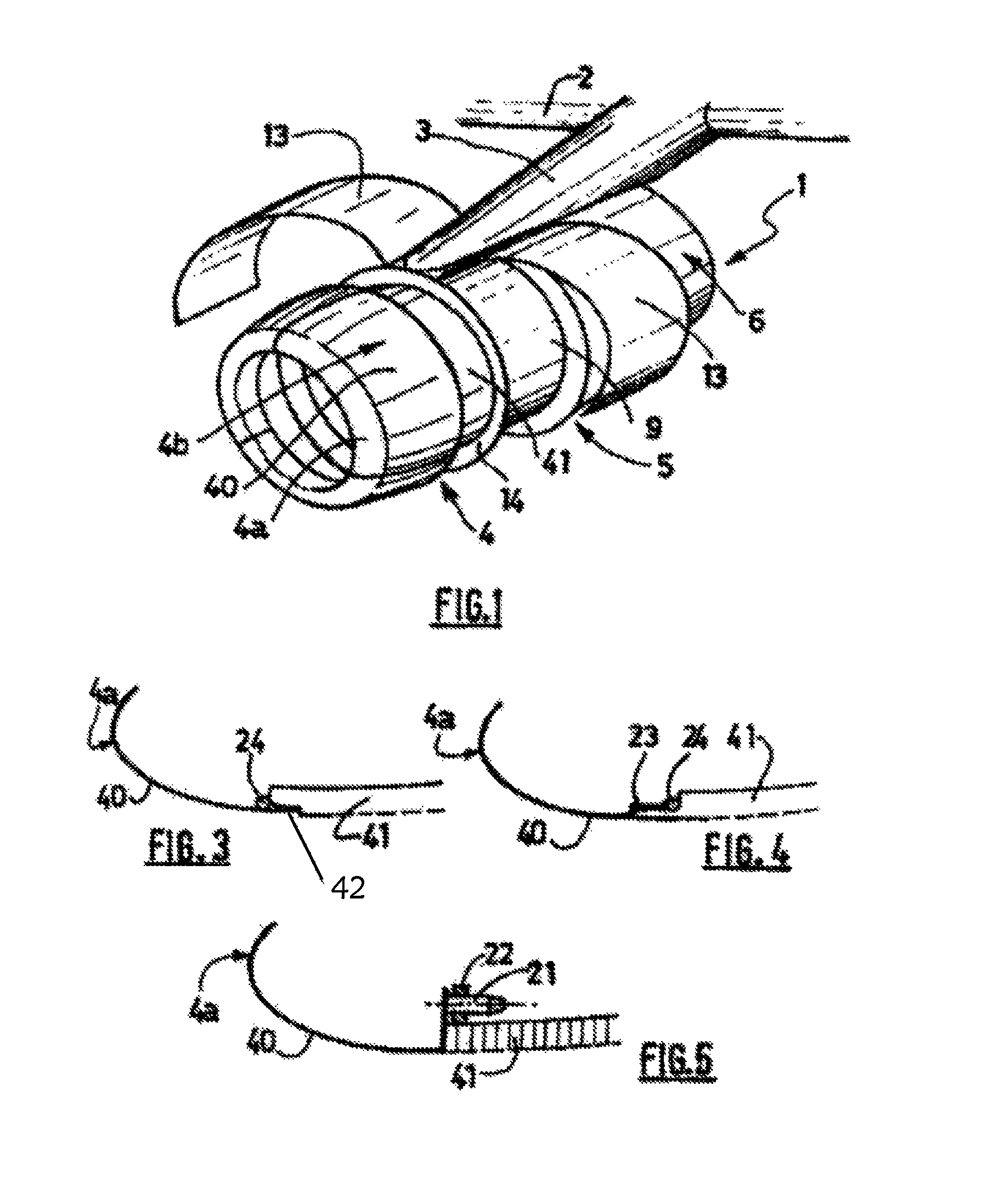 Removable air intake structure for a turbofan engine nacelle