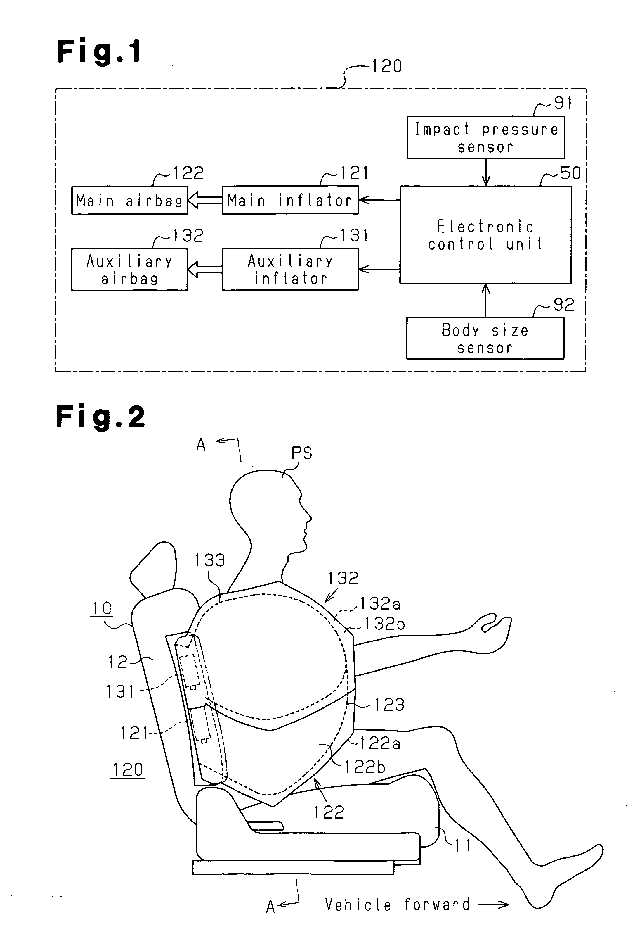 Side airbag apparatus