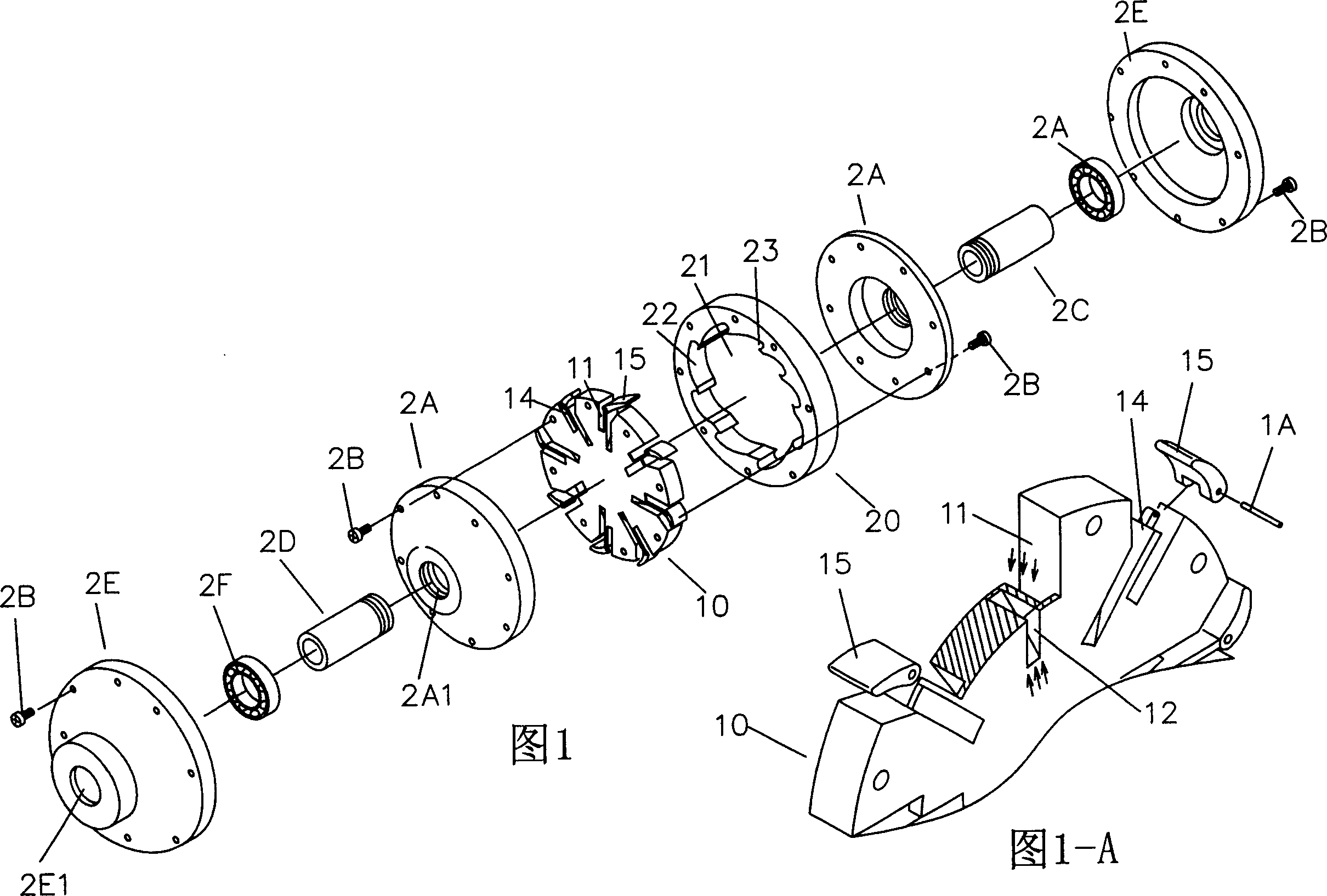 Kinetic-energy expanded converter