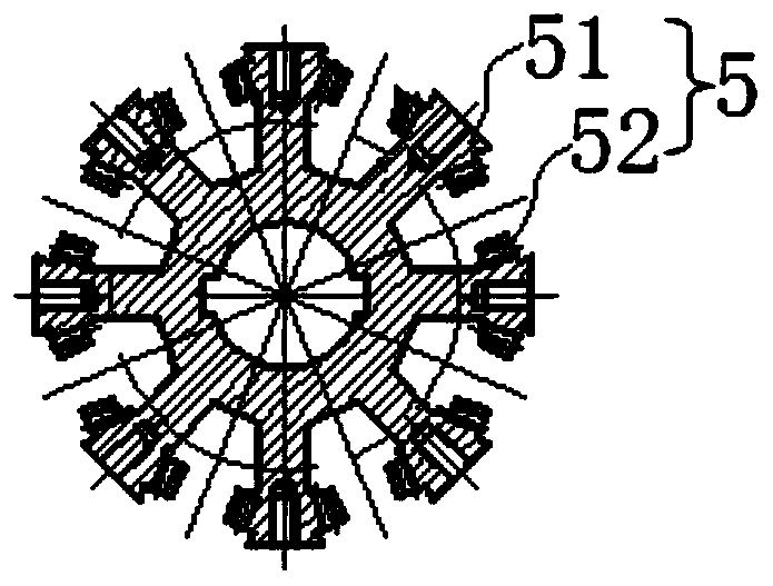 Parallel twisted wire rope pre-deforming device