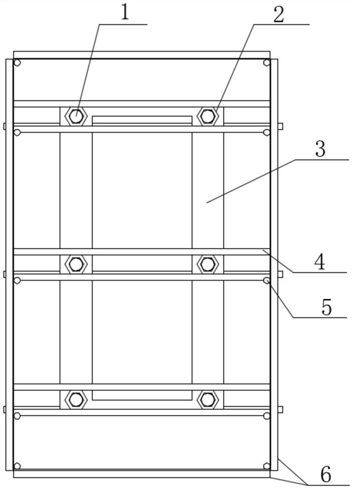 Fixing method of directly-buried foundation bolts