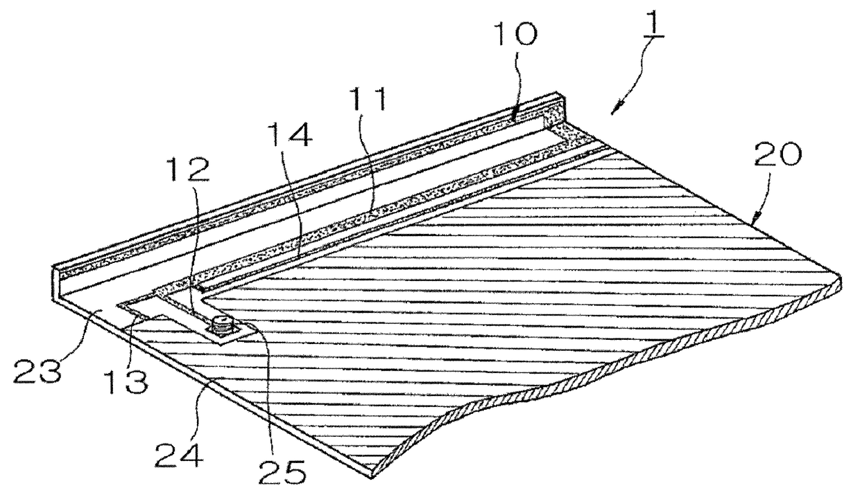 Embedded antenna device for electronic communication device