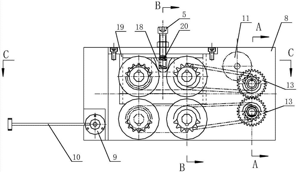 A submerged arc welding auxiliary wire feeding process and device