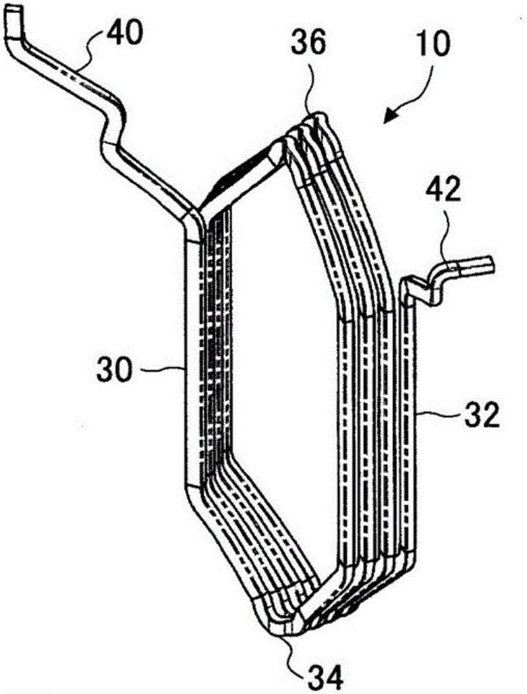 Stator assembling method and stator