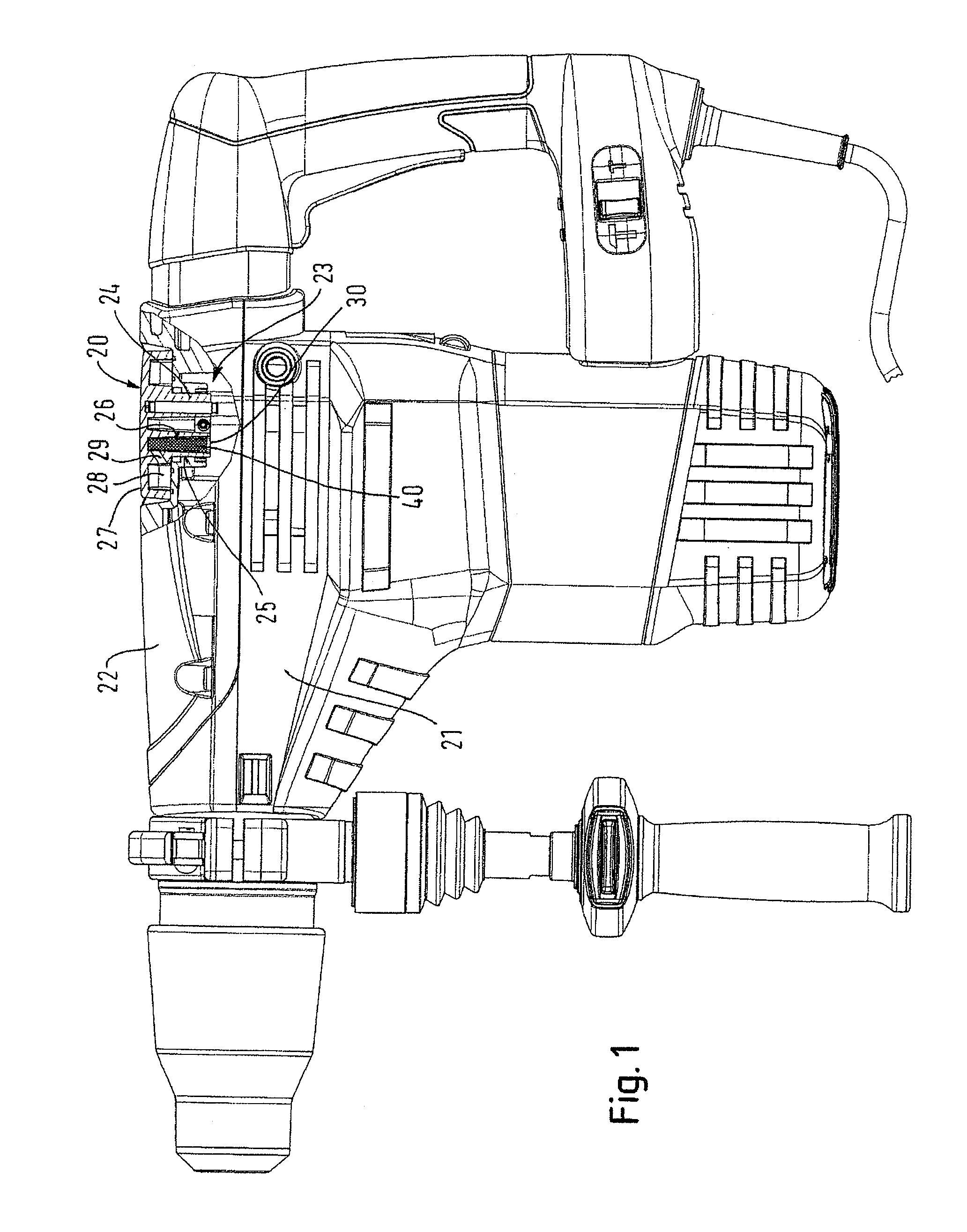 Power tool having a transmission vent