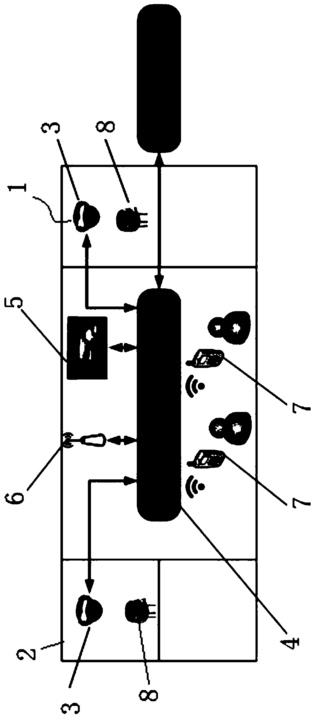 Vehicle-end luggage rack luggage anti-theft system and anti-theft method thereof