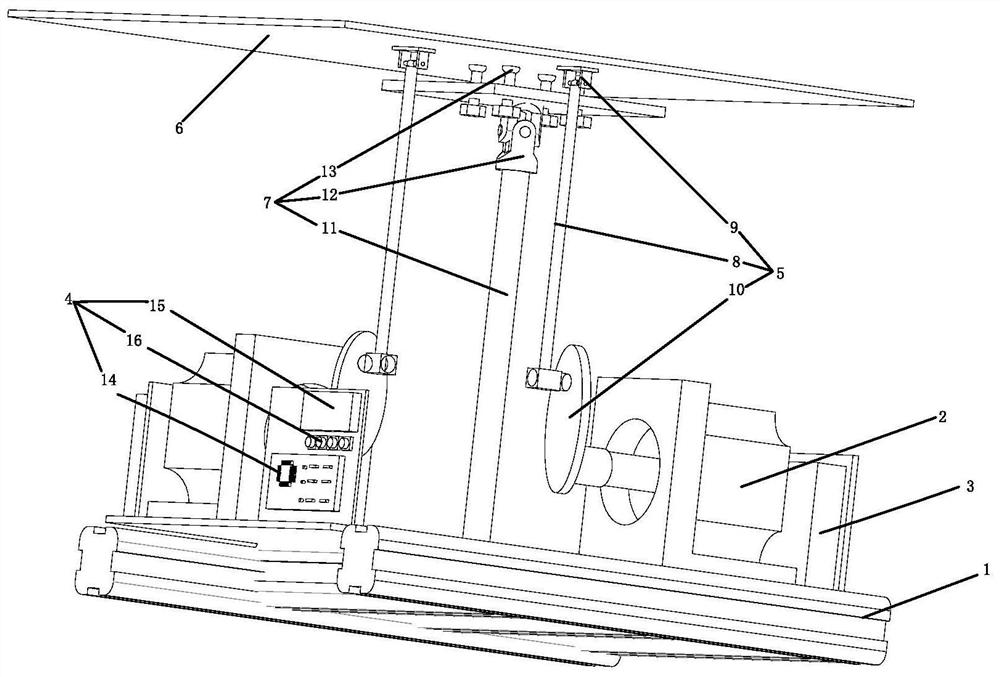 Low-frequency vibration energy simulation device