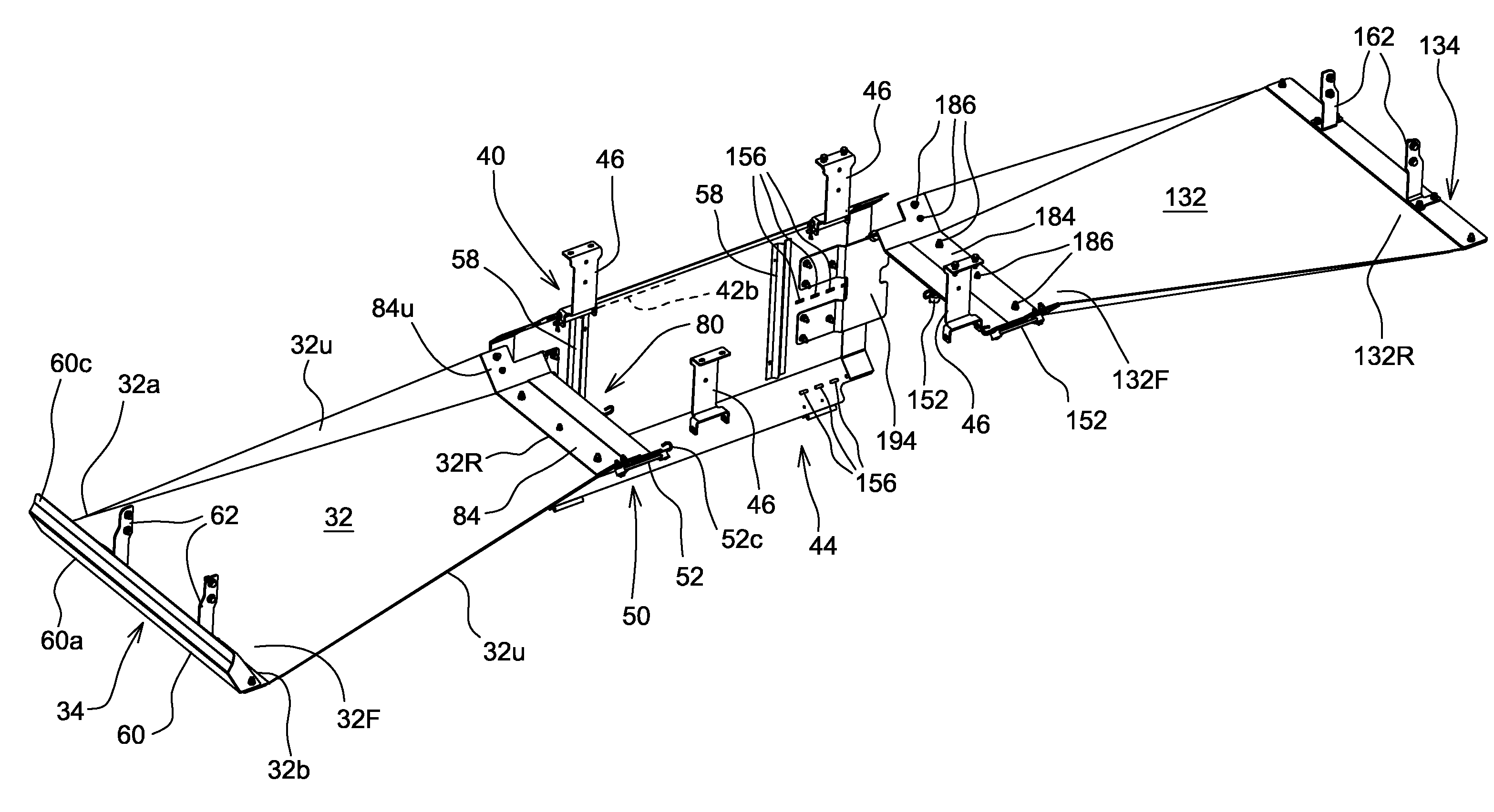 Flexible under-frame shield