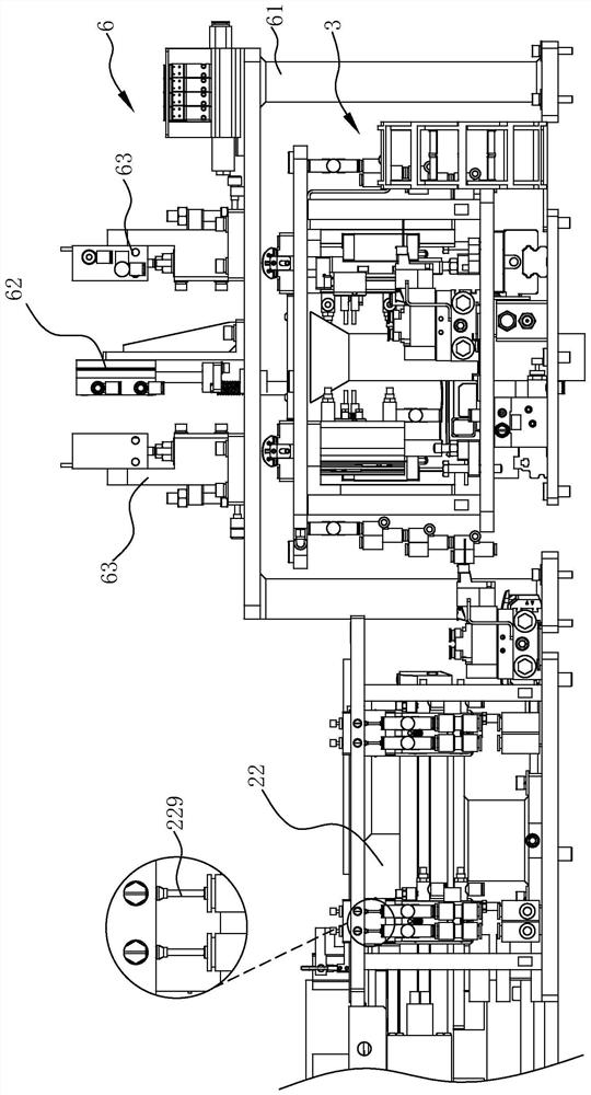 Automatic feeding device and insert feeding, pasting and cutting machine