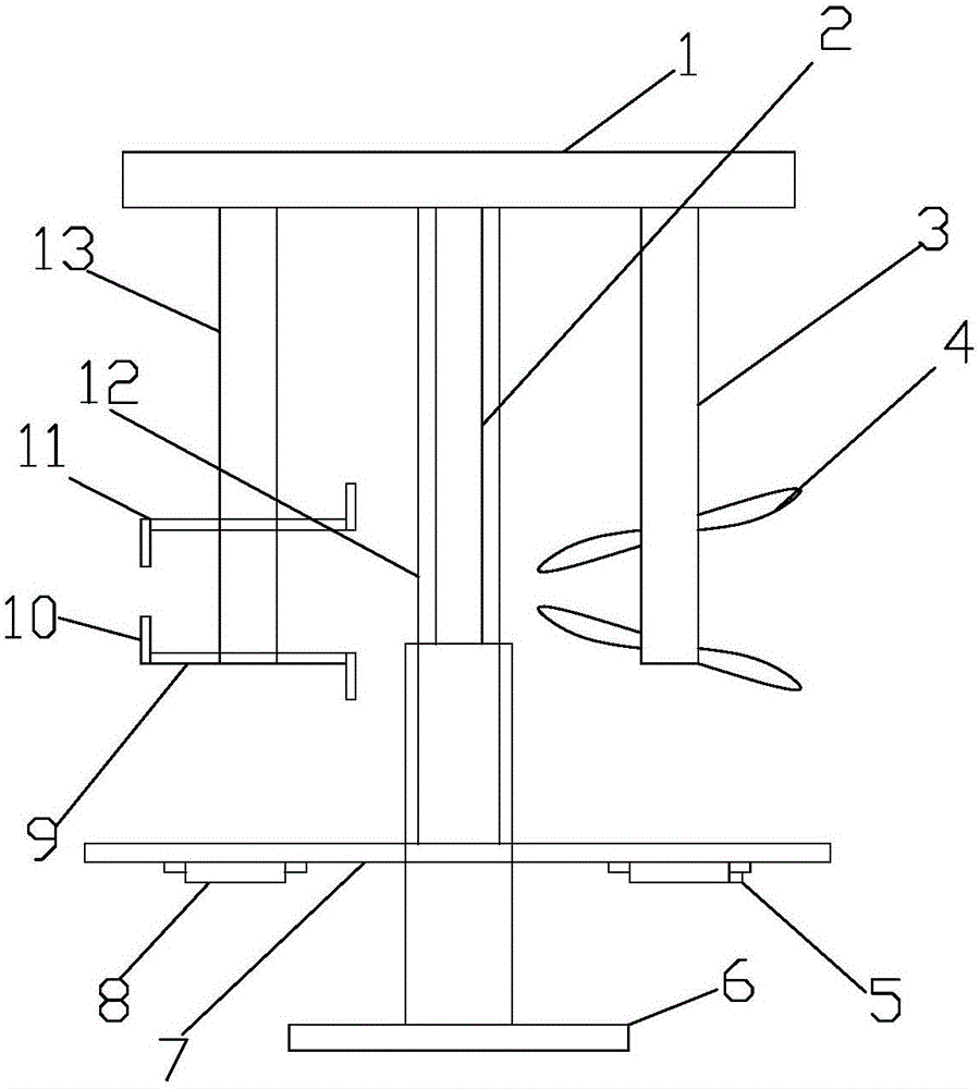 High-speed dispersing device for fire retardant slurry