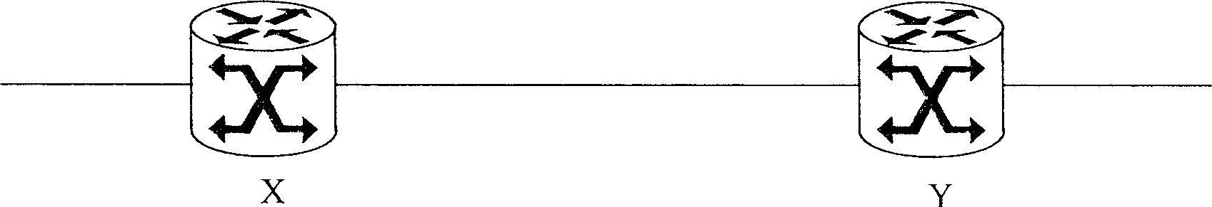 Method for stable restart of router realizing fast route convergence