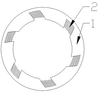 A secondary return type filter joint