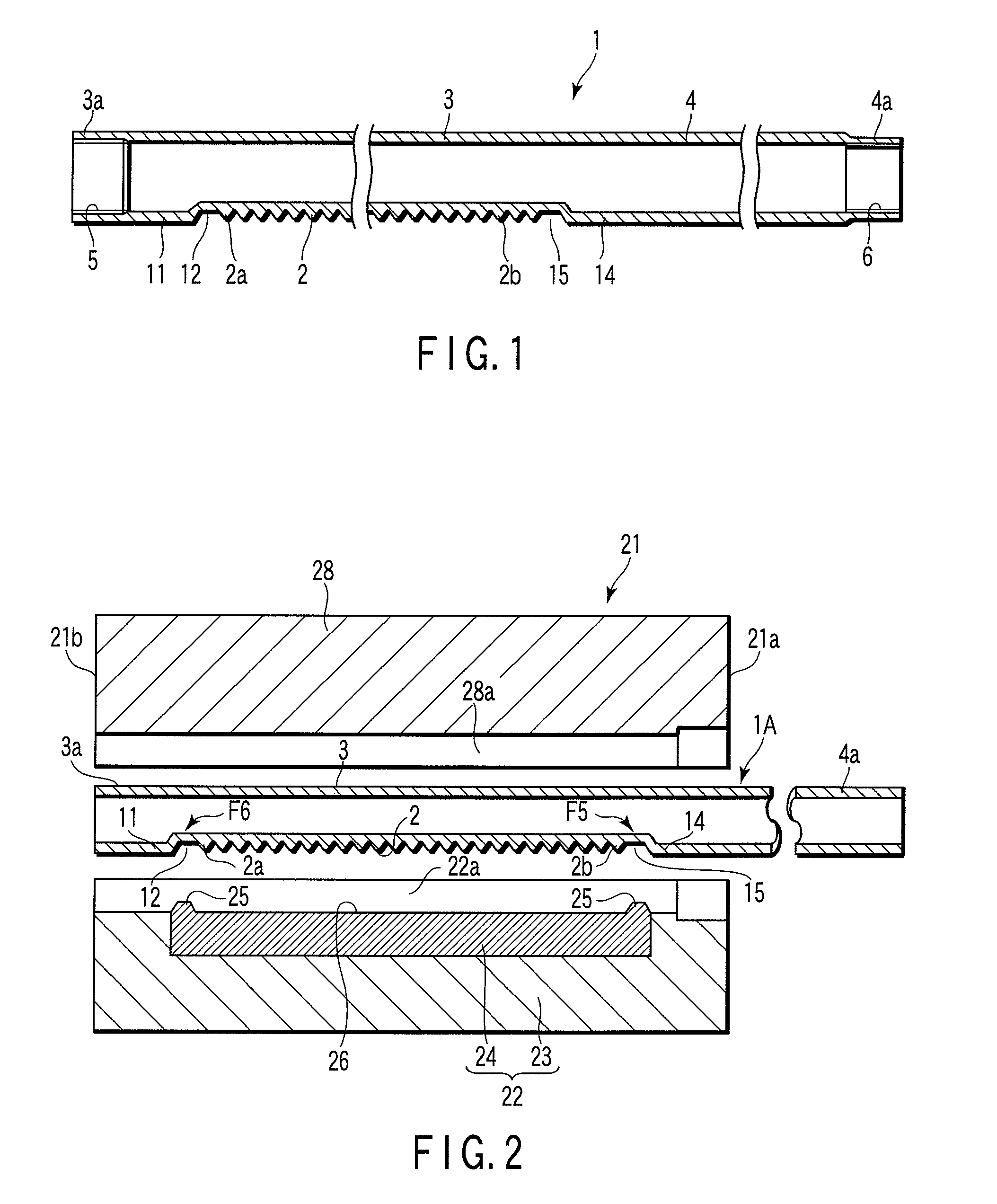 Hollow rack, hollow rack end diameter reducing method, hollow rack end diameter reducing apparatus, and hollow rack manufacturing method