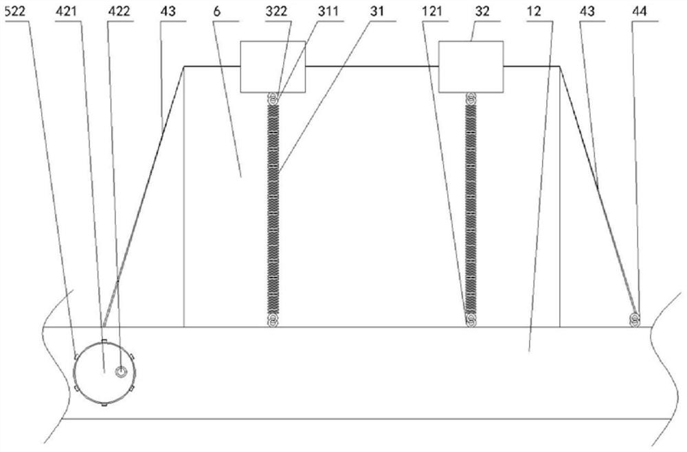 A high-stability shelf for ships