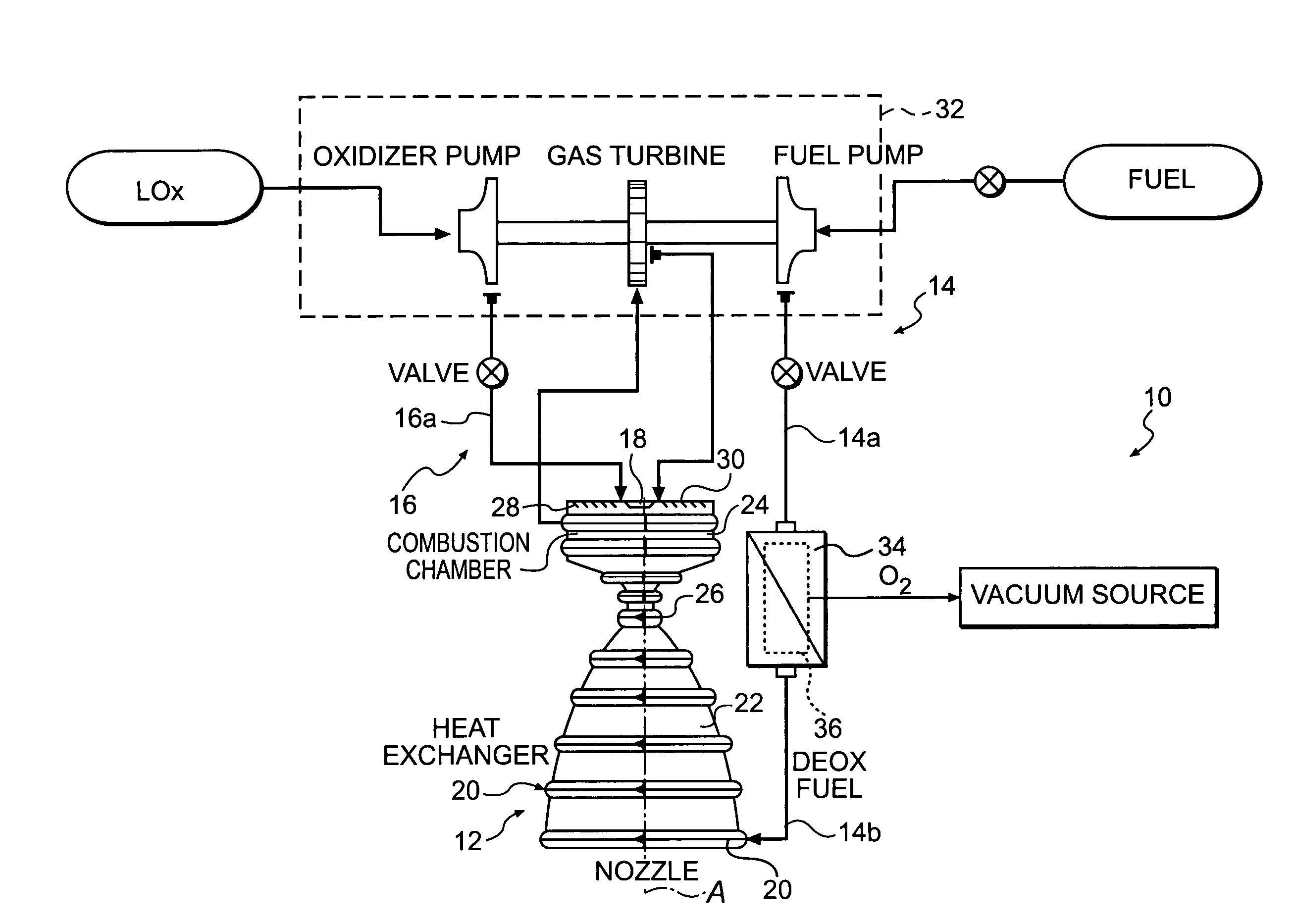 Hydrocarbon-fueled rocket engine with endothermic fuel cooling