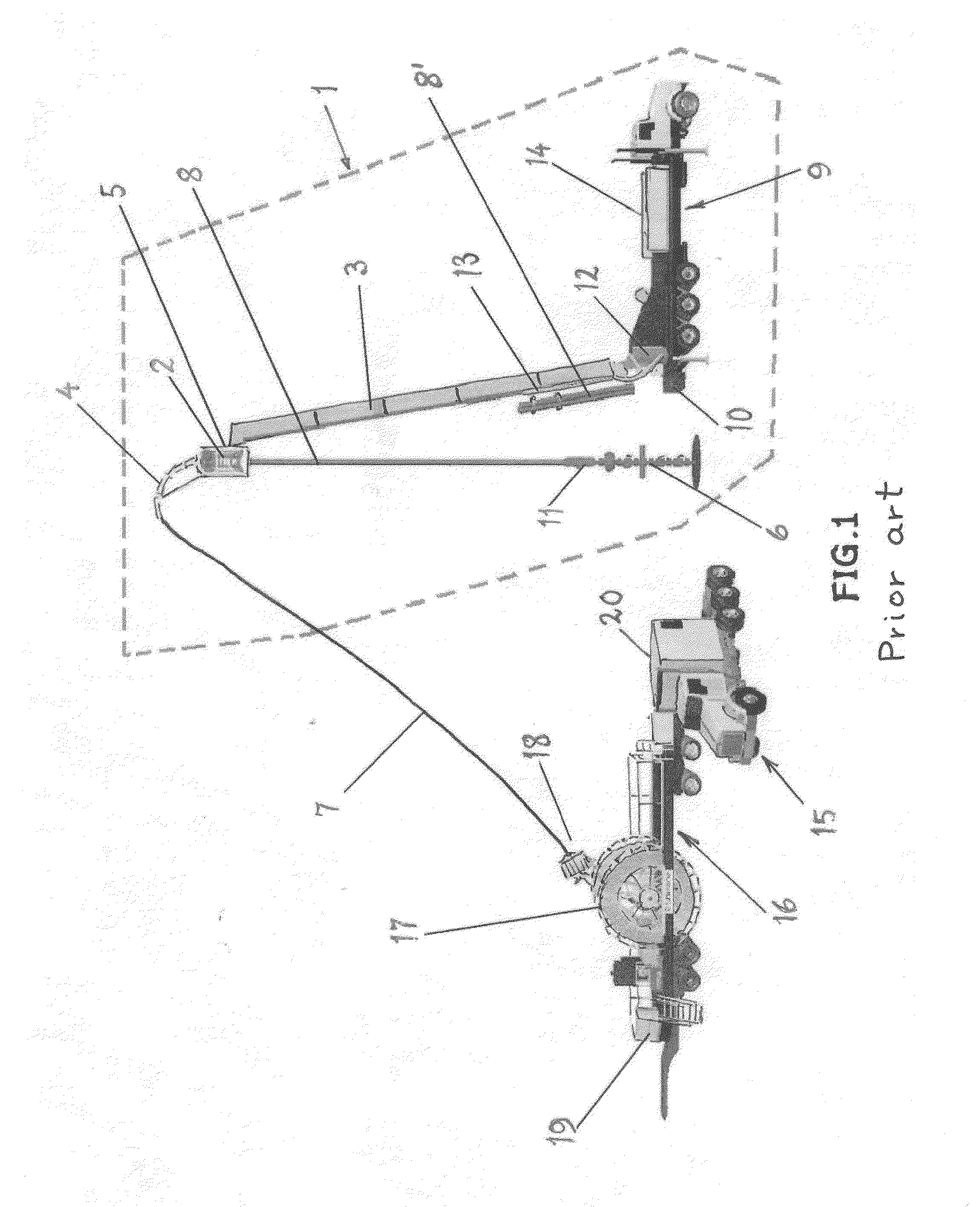 Well operation method and a well operation equipment system for handling a continuous elongate device to be insertable into a well