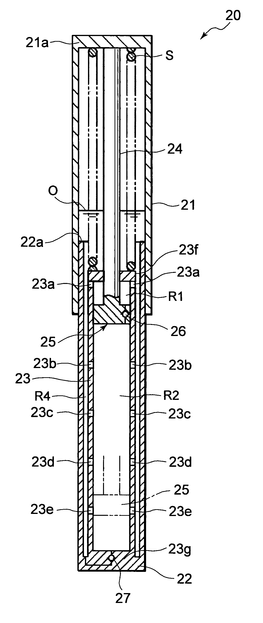 Front wheel supporting structure