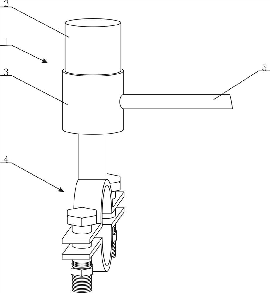 A cable anti-digging alarm device