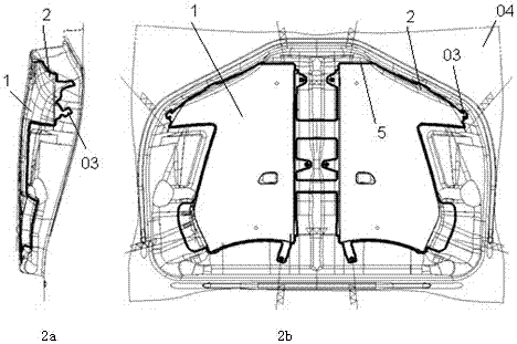 Stamping and drawing forming process of fender