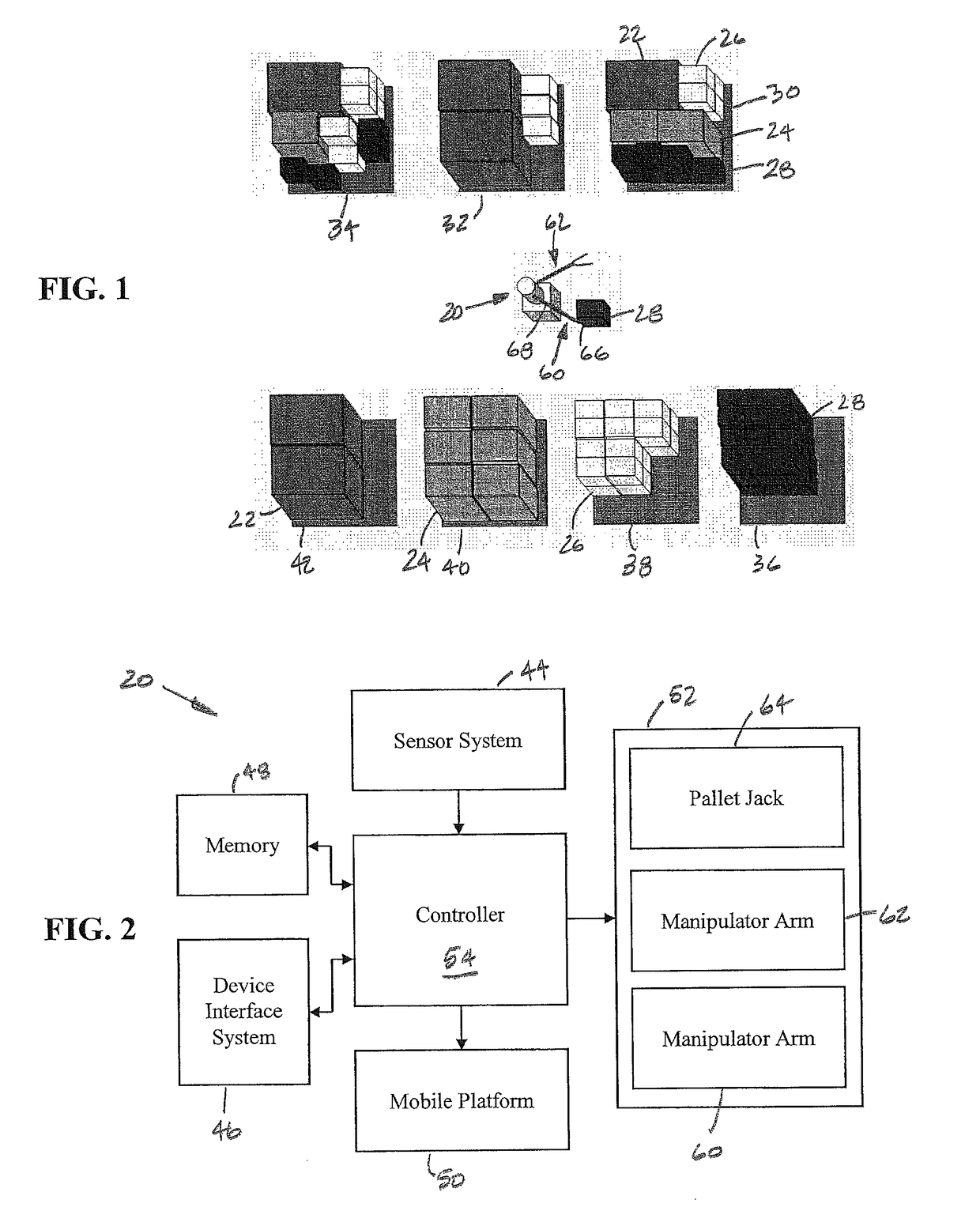 Transporting one or more items with an autonomous robot