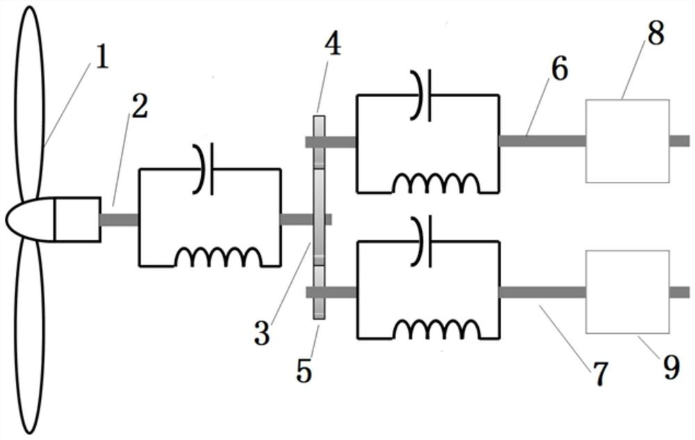 Electric heat storage integrated wind turbine system and working method thereof