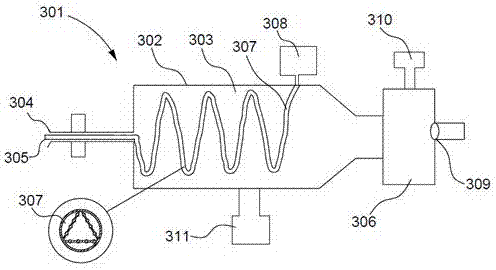 High-efficient dust removal device